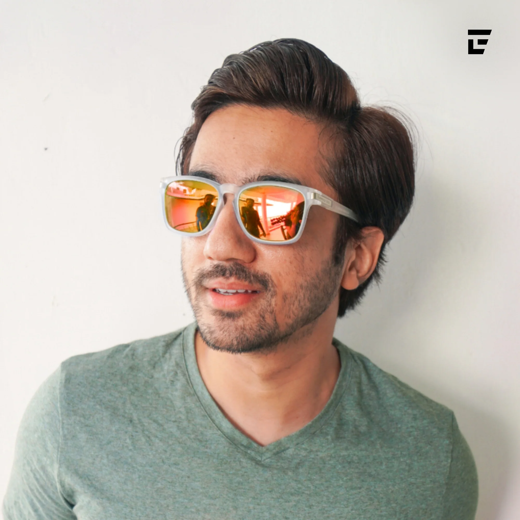 Crystal Orange Mirror  Prescription Lens - Image 6