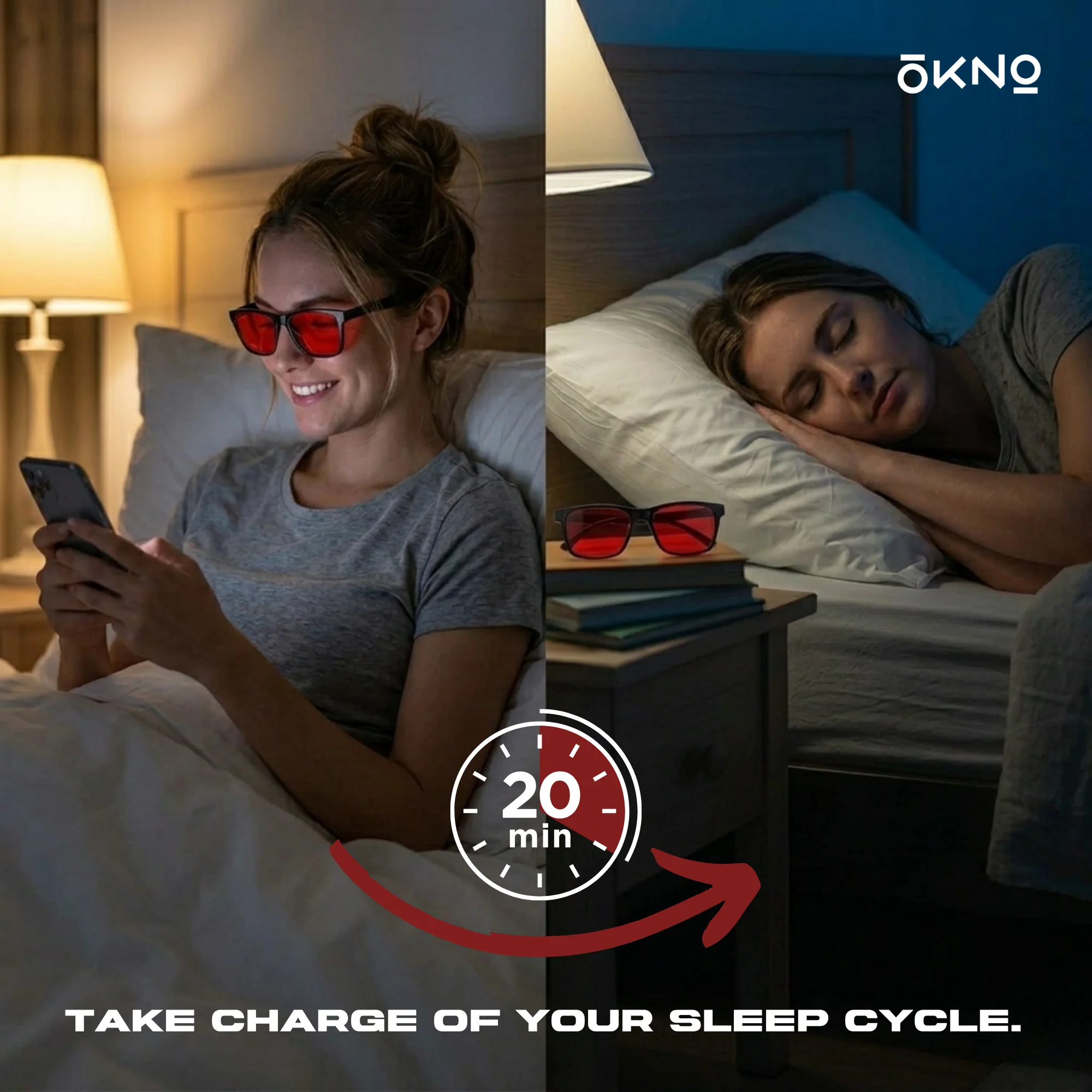 Norg Black | Deep Sleep & Fatigue Relief Glasses - Image 6